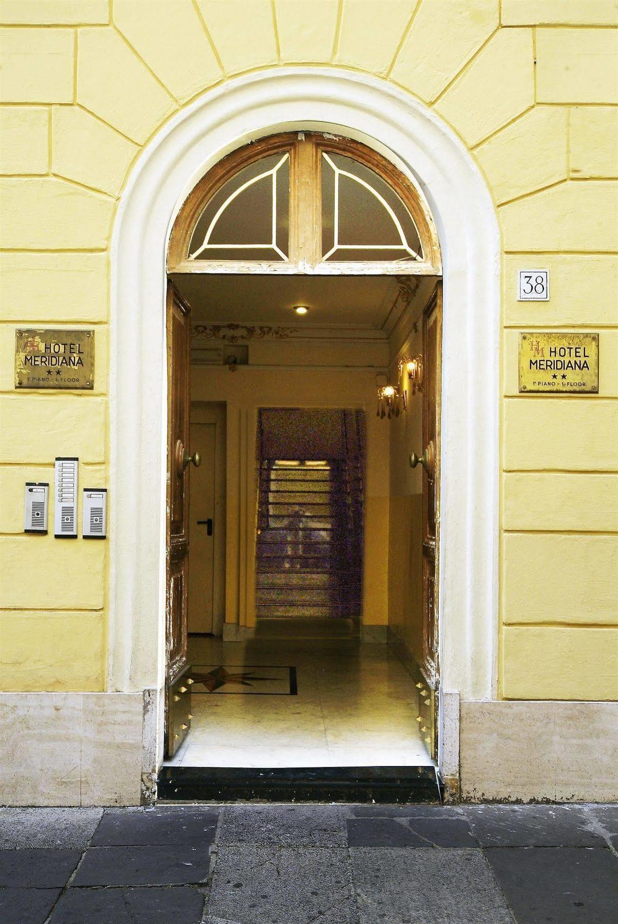 Hotel Meridiana Roma Exterior foto